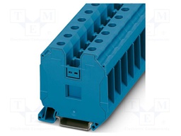 Splice terminal: rail; UT; PA; L: 65.1mm; terminals: 2; W: 16mm