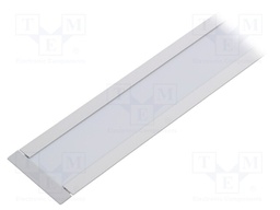 Profiles for LED modules; white; recessed; natural; L: 1m
