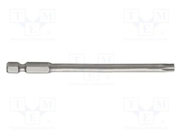 Screwdriver bit; Torx®; TX27; Overall len: 100mm; 2pcs.