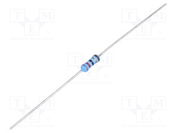 Resistor: thin film; THT; 82Ω; 600mW; ±5%; Ø2.5x6.5mm; 50ppm/°C