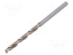 Drill bit; for metal; Ø: 3.2mm; L: 65mm; HSS; Working part len: 36mm
