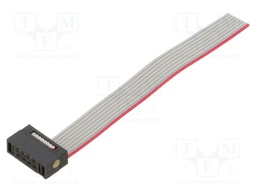 Ribbon cable with IDC connectors; Tape ph: 0.64mm; 50.8mm