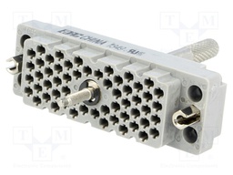 Connector: rectangular; socket; hermaphrodite; Mat: polycarbonate
