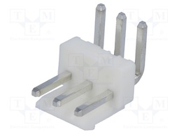 Socket; wire-board; male; NS39; 3.96mm; PIN: 3; THT; 250V; 7A; tinned