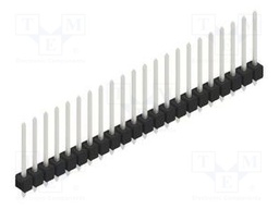 Connector: pin strips; pin header; male; PIN: 22; 2.54mm; THT; 1x22