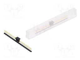 Connector: pin strips; pin header; male; PIN: 34; 2mm; SMT; 1x34