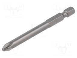 Screwdriver bit; Phillips; PH2; Overall len: 73mm