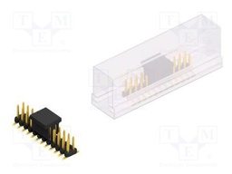 Connector: pin strips; pin header; male; PIN: 24; 2mm; SMT; 2x12