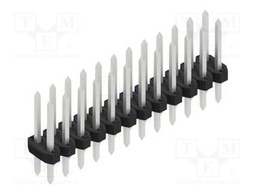 Connector: pin strips; pin header; male; PIN: 24; 2mm; THT; 2x12
