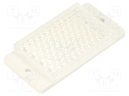 Reflector; 32.5x65x8mm; -20÷60°C; fixing 2 x M3,5; IP69K
