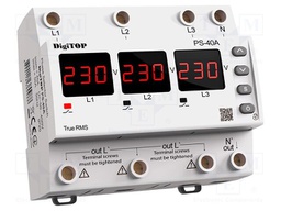 Monitoring relay; phase sequence,AC voltage,phase failure