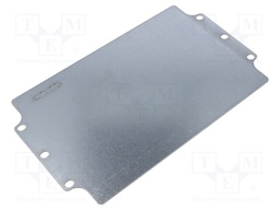 Mounting plate; steel