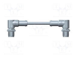 Cable: for sensors/automation; PIN: 5; M12-M12; B code-Profibus