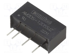 Converter: DC/DC; 2W; SIP7; 19.65x7.05x10.16mm; 2.4g; AM2DS-JZ