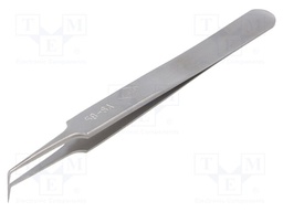 Tweezers; 115mm; for precision works; Blades: narrow,curved