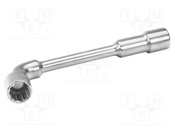 Key; L-type,socket spanner; 22mm,HEX 22mm; tool steel; 235mm