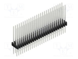 Connector: pin strips; pin header; male; PIN: 52; 1.27mm; THT; 2x26