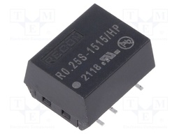 Converter: DC/DC; 0.25W; Uin: 13.5÷16.5V; Uout: 15VDC; Iout: 17mA