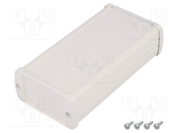 Enclosure: multipurpose; TEKAM; X: 60mm; Y: 125mm; Z: 31mm; aluminium