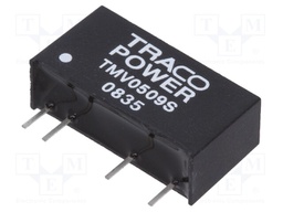 Converter: DC/DC; 1W; Uin:4.5÷5.5V; Uout:9VDC; Iout:110mA; SIP7