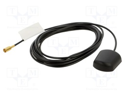 Antenna; automotive,inner; GPS; Fakra,SMB (f); 3.5m; 3÷5VDC