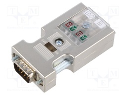 D-Sub; PIN: 9; FC cable; Profibus; straight; IDC; for cable