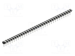 Connector: pin strips; pin header; male; PIN: 33; 2.54mm; THT; 1x33