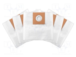 Vacuum cleaner dustbags; 5pcs; L: 450mm; microfiber; W: 200mm