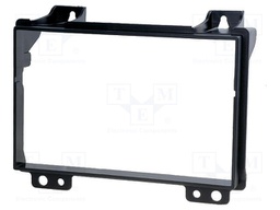 Radio mounting frame; Ford; 2 DIN; black