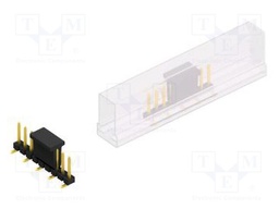 Connector: pin strips; pin header; male; PIN: 9; 2.54mm; SMT; 1x9
