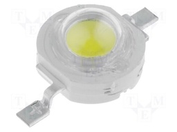 Power LED; EMITER; white cold; 6500(typ)K; 200(typ)lm; 140°; P: 3W