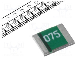 Fuse: PTC polymer; 750mA; Case: 1210