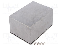 Enclosure: multipurpose; 1550; X: 102mm; Y: 140mm; Z: 77mm; aluminium