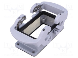 Enclosure: for HDC connectors; size 10; Pitch: 57x27mm