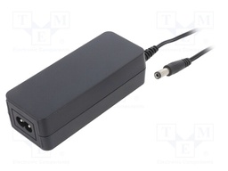 Power supply: switched-mode; 24VDC; 0.75A; Out: 5,5/2,1; 18W; 85%