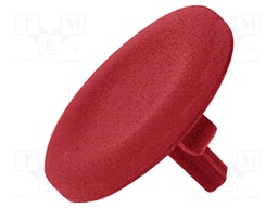 Actuator lens; 22mm; Harmony XB4; Actuator colour: red