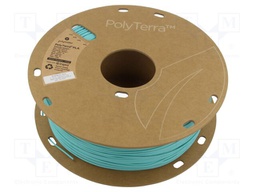 Filament: PLA; 1.75mm; arctic teal; 190÷230°C; 1kg; PolyTerra™