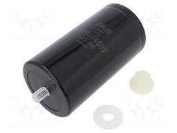 Capacitor: electrolytic; 6800uF; 400VDC; ±-20%; M5; 2000h; -25÷85°C