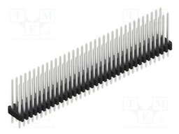 Connector: pin strips; pin header; male; PIN: 70; 1.27mm; THT; 2x35