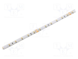 LED tape; white warm; 3528; LED/m: 60; 8.5mm; white PCB; IP65; 120°