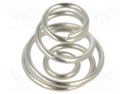 Spring contact; screw; Size: 2/3A,AA,R6; Batt.no: 1
