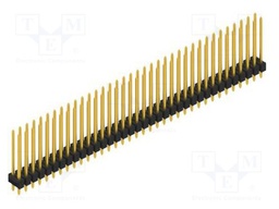 Connector: pin strips; pin header; male; PIN: 72; 2.54mm; THT; 2x36