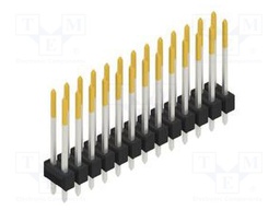 Connector: pin strips; pin header; male; PIN: 26; 2.54mm; THT; 2x13