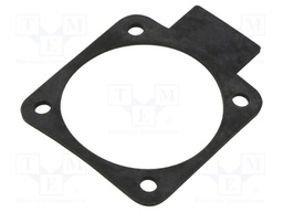 Connector accessories: socket gasket; black