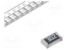 SMD Chip Resistor, 3 kohm, ± 0.1%, 100 mW, 0603 [1608 Metric], Metal Film (Thin Film)