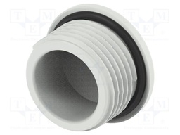 Stopper; polyamide; light grey; IP68; Entrelec; Gland: PG11; 10mm