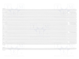 Cable tie; L: 150mm; W: 4.8mm; natural; 100pcs; EXTREME