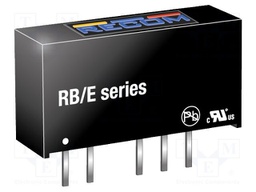 Converter: DC/DC; 1W; Uin: 2.97÷3.63V; Uout: 5VDC; Iout: 200mA; SIP7