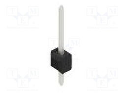 Connector: pin strips; pin header; male; PIN: 1; 2.54mm; THT; 1x1
