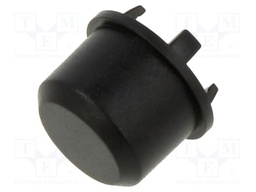 Button; round; black; Ø9.6mm; MEC5GSH935,MEC5GTH935; 5G